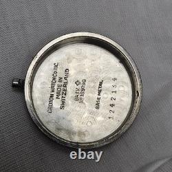 Vintage Croton Resistal Military Wrist Watch Rare Waterproof Swiss Cal F36C2084