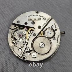 Vintage Croton Resistal Military Wrist Watch Rare Waterproof Swiss Cal F36C2084