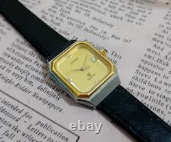 Vintage Cyma watch Tank Quartz Swiss Women 90s Rare Watch