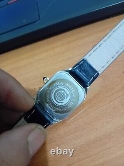 Vintage Cyma watch Tank Quartz Swiss Women 90s Rare Watch