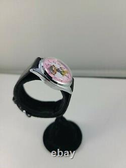 Vintage Disney watch for men swiss made, Rare collector watch, working