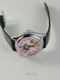 Vintage Disney watch for men swiss made, Rare collector watch, working