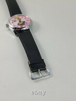 Vintage Disney watch for men swiss made, Rare collector watch, working