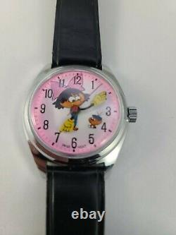 Vintage Disney watch for men swiss made, Rare collector watch, working