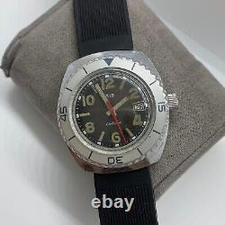 Vintage Diver Watch TRIB Nivada Depthmaster Style Manual Swiss Made 70s Rare