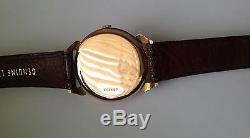 Vintage Doxa 14k Rose Gold watch Swiss made Antimagnetic Mint Condition Rare
