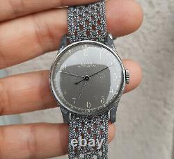 Vintage Doxa Military Style Swiss Watch 1945 All Original Rare Variant