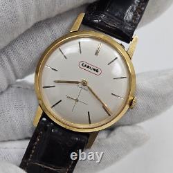 Vintage E BRANDT & Fils WATCH Wristwatch watch 17 jewels Carling Swiss Thin Rare