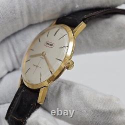 Vintage E BRANDT & Fils WATCH Wristwatch watch 17 jewels Carling Swiss Thin Rare