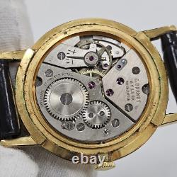 Vintage E BRANDT & Fils WATCH Wristwatch watch 17 jewels Carling Swiss Thin Rare