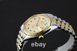 Vintage Enicar Very Rare Day Date President Men`s Automatic 25jewels Swiss Watch