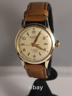 Vintage Enicar men's Rare collector watch, working