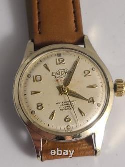 Vintage Enicar men's Rare collector watch, working