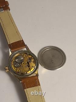 Vintage Enicar men's Rare collector watch, working