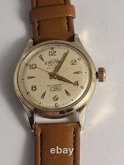 Vintage Enicar men's Rare collector watch, working