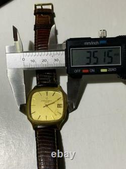 Vintage Eterna Matic 3003 Auto Wrist Watch Square Men's Gp Swiss Vintage Rare
