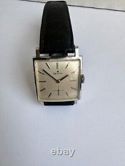 Vintage Excellent Zenith mechanical cal. 2531 Square Swiss rare Watch 29mm