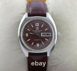 Vintage Favre Leuba Automatic Swiss Men's Working Wrist Watch Rare A0703