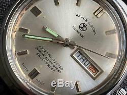 Vintage Favre Leuba Geneve Automatic Gents Watch, Rare, Swiss