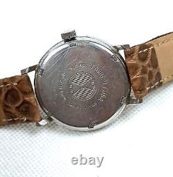 Vintage Favre Leuba Geneve Sea Chief Watch Ultra Rare 1950's Swiss Made Men Hand