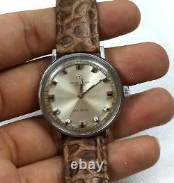 Vintage Favre Leuba Geneve Sea Chief Watch Ultra Rare 1950's Swiss Made Men Hand