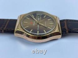 Vintage Felca Airmaster Watch Automatic Rotomatic 1950's Ultra Rare 35 MM Swiss