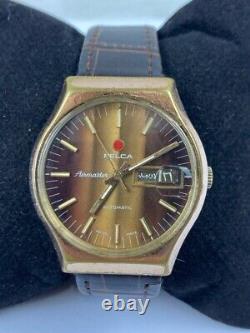 Vintage Felca Airmaster Watch Automatic Rotomatic 1950's Ultra Rare 35 MM Swiss