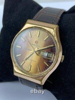 Vintage Felca Airmaster Watch Automatic Rotomatic 1950's Ultra Rare 35 MM Swiss