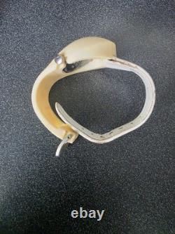 Vintage Fortis Cobra Watch Handwind Swiss Made Cuff Tested Working SUPER RARE