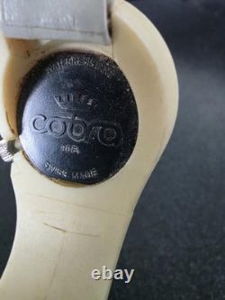 Vintage Fortis Cobra Watch Handwind Swiss Made Cuff Tested Working SUPER RARE