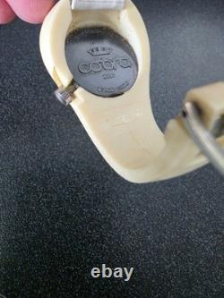 Vintage Fortis Cobra Watch Handwind Swiss Made Cuff Tested Working SUPER RARE