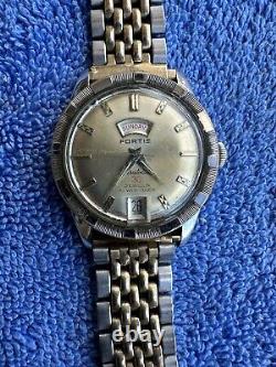 Vintage Fortis Stratoliner 30 Swiss Men's Wristwatch Rare