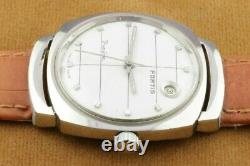 Vintage Fortis Trueline Automatic Swiss Men's Working Wrist Watch Rare A0705