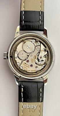 Vintage GRUEN Watch Watertite Swiss Incabloc Waterproof Gruen Black Dial RARE