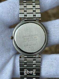 Vintage Gerald genta Style Valgine Swiss Made Quartz unisex Watch 31MM Rare Find