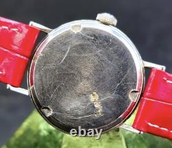 Vintage HARVEL Date-O-Graph Swiss Manual Wind Rare 1950's Superb Men's Watch
