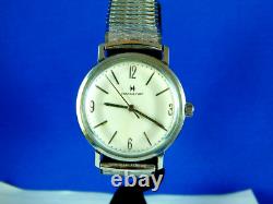 Vintage Hamilton 17j Swiss Model 69-1 Mens Stainless Wristwatch Rare C. 1961 Vintage Hamilton 17j Swiss Model 69-1 Mens Stainless Wristwatch Rare C. 1961