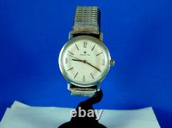 Vintage Hamilton 17j Swiss Model 69-1 Mens Stainless Wristwatch Rare C. 1961