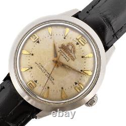 Vintage Helvetia Chronometer 25J Men Automatic Wristwatch 837 Swiss Steel Rare