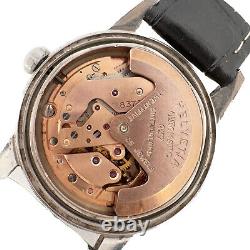 Vintage Helvetia Chronometer 25J Men Automatic Wristwatch 837 Swiss Steel Rare