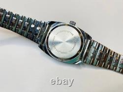 Vintage Hercules Prima Super 21 Mens Mechanical Watch Swiss Made Blue Dial RARE