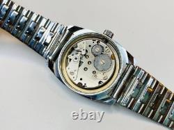Vintage Hercules Prima Super 21 Mens Mechanical Watch Swiss Made Blue Dial RARE