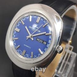 Vintage Jaegar LeCoultre Club Automatic Swiss Men Working Wrist Watch 37MM Rare