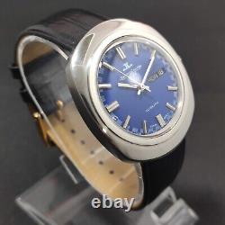 Vintage Jaegar LeCoultre Club Automatic Swiss Men Working Wrist Watch 37MM Rare