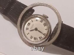 Vintage Jean Perret Geneve Wristwatch Swiss Made 17 Jewels Working Rare Design