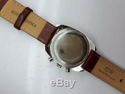 Vintage Kelek Chronograph Valjoux 7733 Perfect Condition Swiss Mens Rare Dial