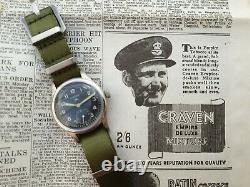 Vintage LEMANIA Dirty Dozen Military WW2 Watch. Swiss. Lovely RARE Example