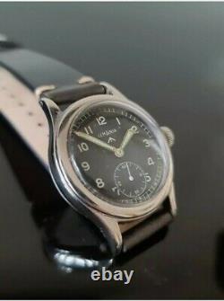 Vintage LEMANIA Dirty Dozen Military WW2 Watch. Swiss. Lovely RARE Example