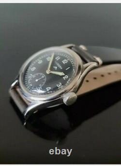 Vintage LEMANIA Dirty Dozen Military WW2 Watch. Swiss. Lovely RARE Example