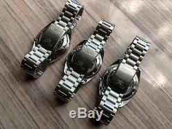Vintage LOT OF 3X RARE SEIKO 5 AUTO 21J GENTS WATCHES SWISS MADE